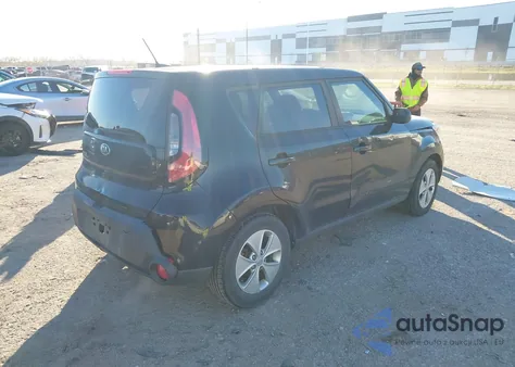 2016 Kia Soul из США, поврежденный, VIN KNDJN2A28G7379980
